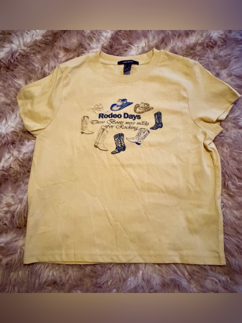 Forever 21 Rodeo Graphic Tee - Picture 1 of 3